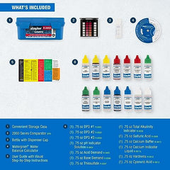 Taylor K-2005 pool spa chemistry chart included