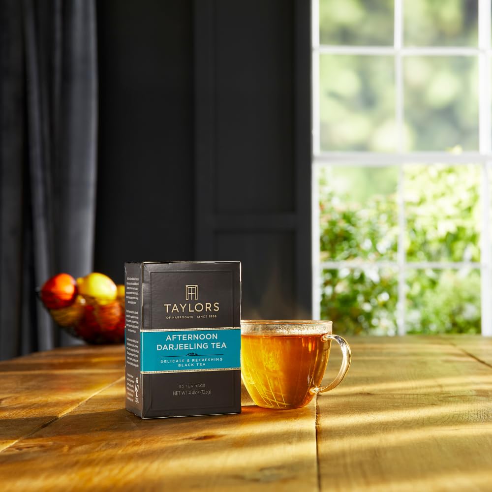 Box showing Taylors eco-friendly, carbon-neutral certified packaging.