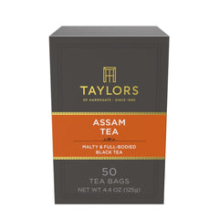 Taylors of Harrogate Assam tea bags pack for easy daily brewing