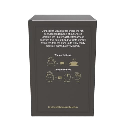 English-style tagless teabags keep brewing simple and mess-free in any kitchen