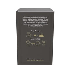 Taylors of Harrogate decaffeinated breakfast tea hot or iced setup for versatile serving