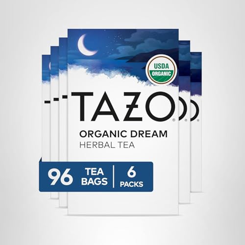 TAZO DREAM organic dream blend delivers a soothing, comforting tea experience.