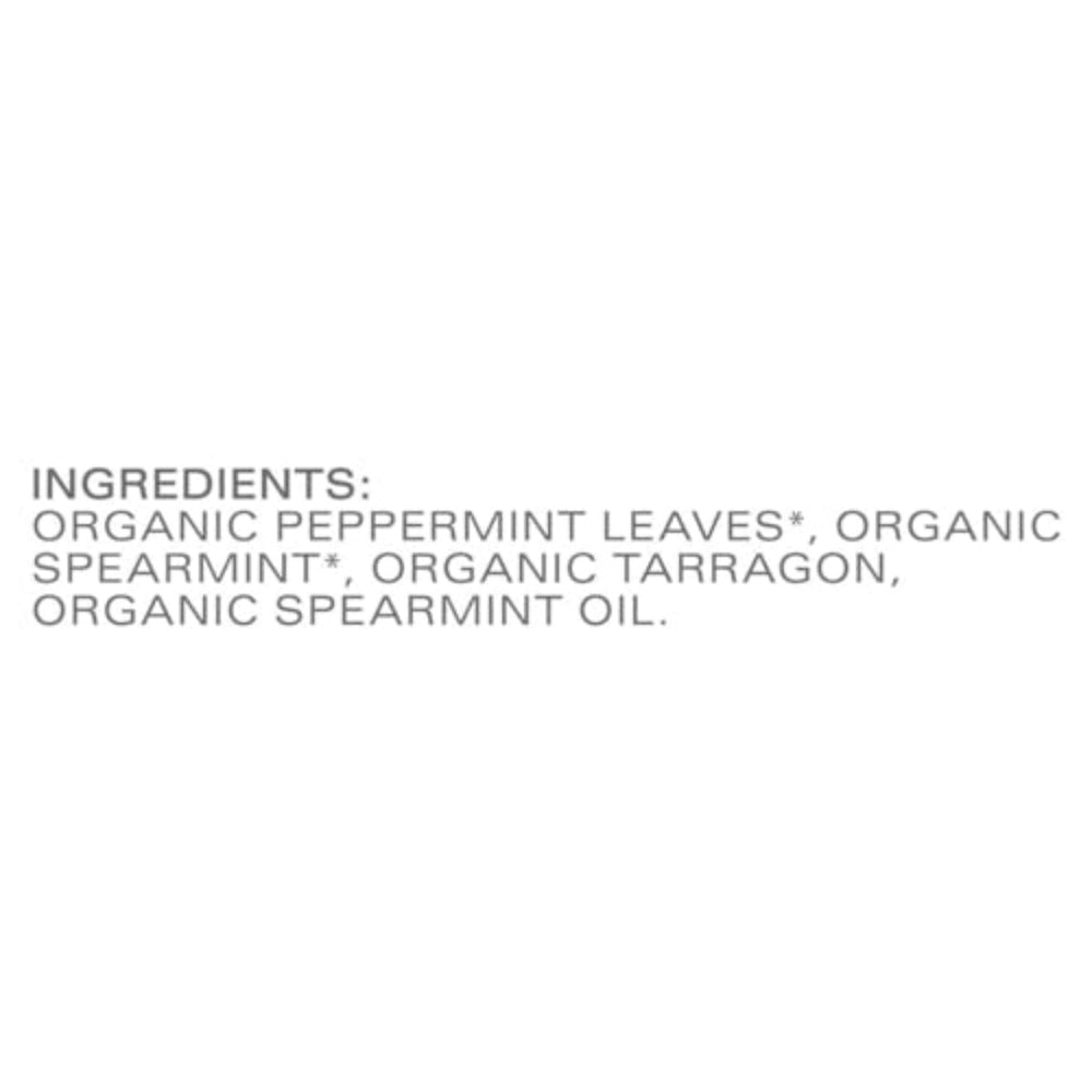 Cup of TAZO Refresh Mint brewing as peppermint aroma fills the air.