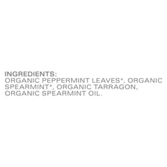 Cup of TAZO Refresh Mint brewing as peppermint aroma fills the air.