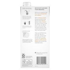 Closeup of TAZO Skinny Chai Latte bottle highlighting bold chai notes