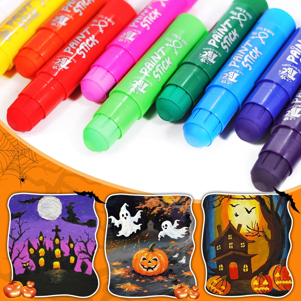 TBC The Best Crafts paint sticks are washable for easy cleanup after kid-friendly art