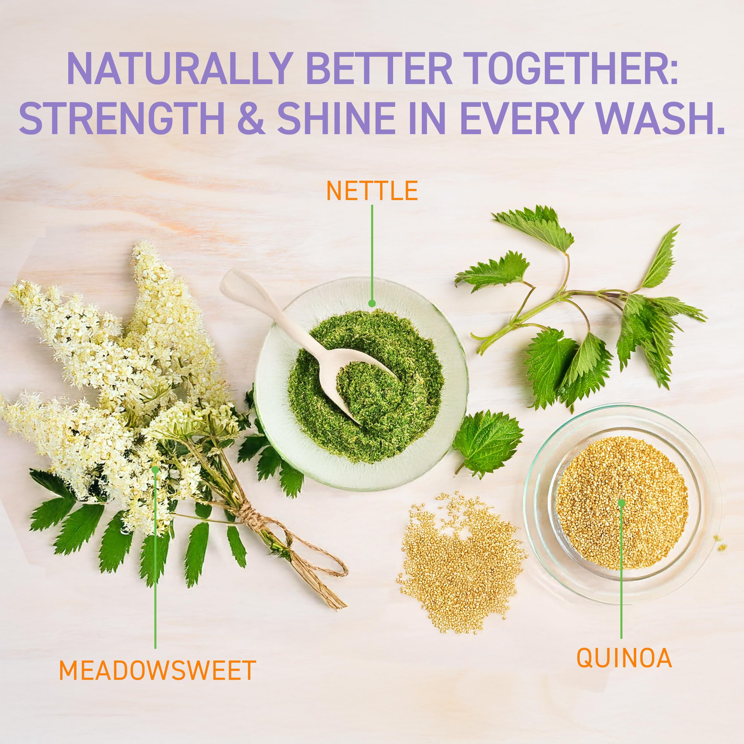 TBH shampoo label closeup highlights clean ingredients for tweens