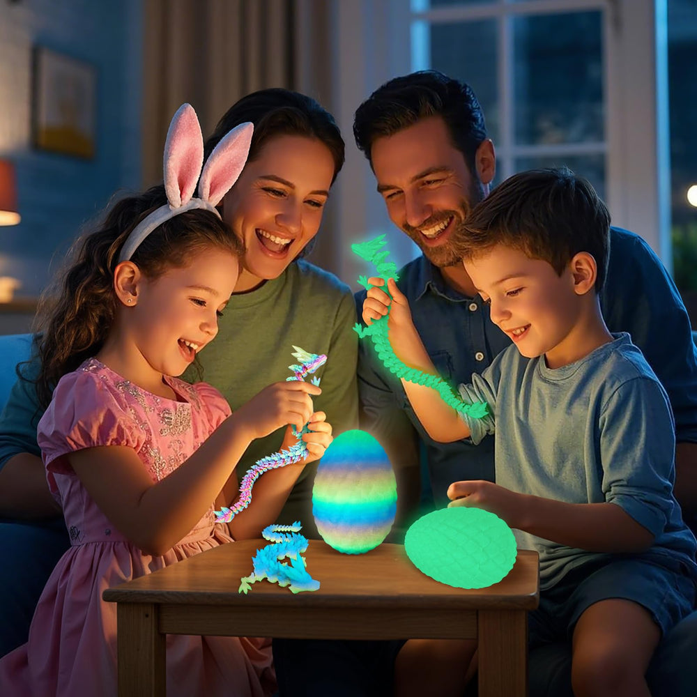 TBOLINE 4.53-inch dragon inside egg for interactive reveal
