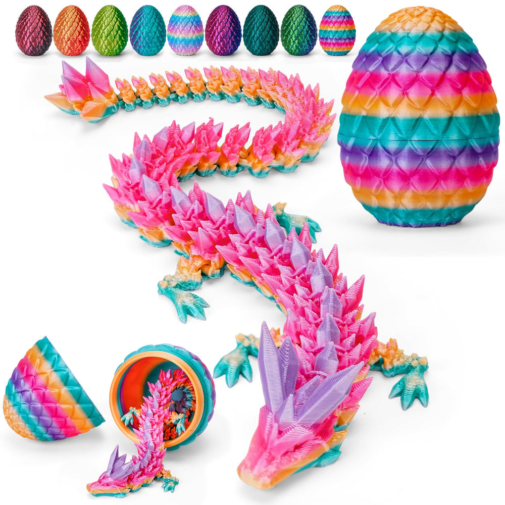 TBOLINE dragon egg 4-pack for discovery and imaginative play.