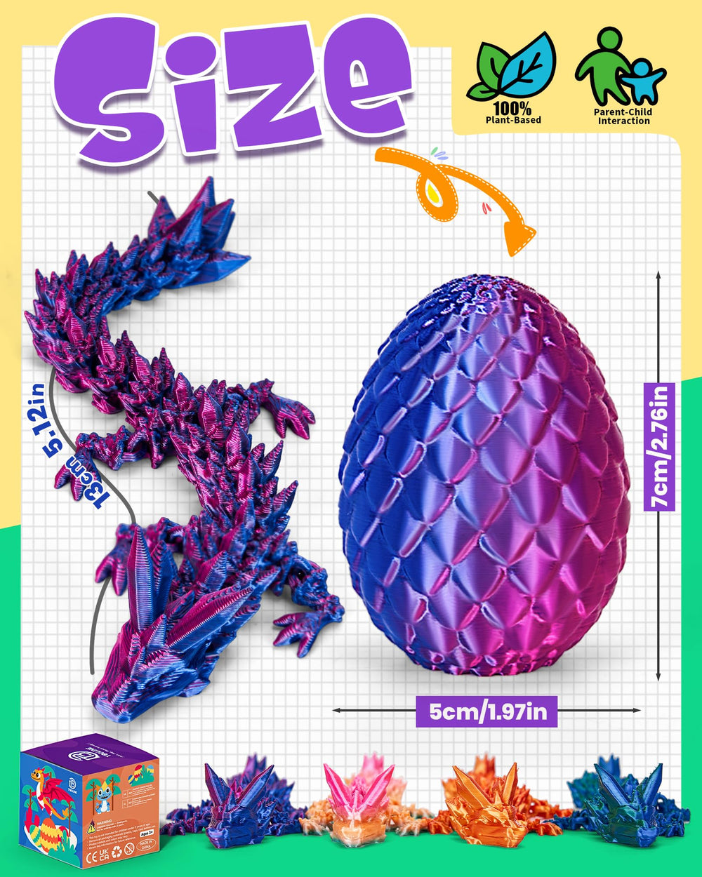 TBOLINE surprise inside eggs delight kids with dragon friends