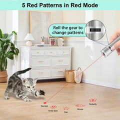 TBTeek cat toy with portable clip for on-the-go fun