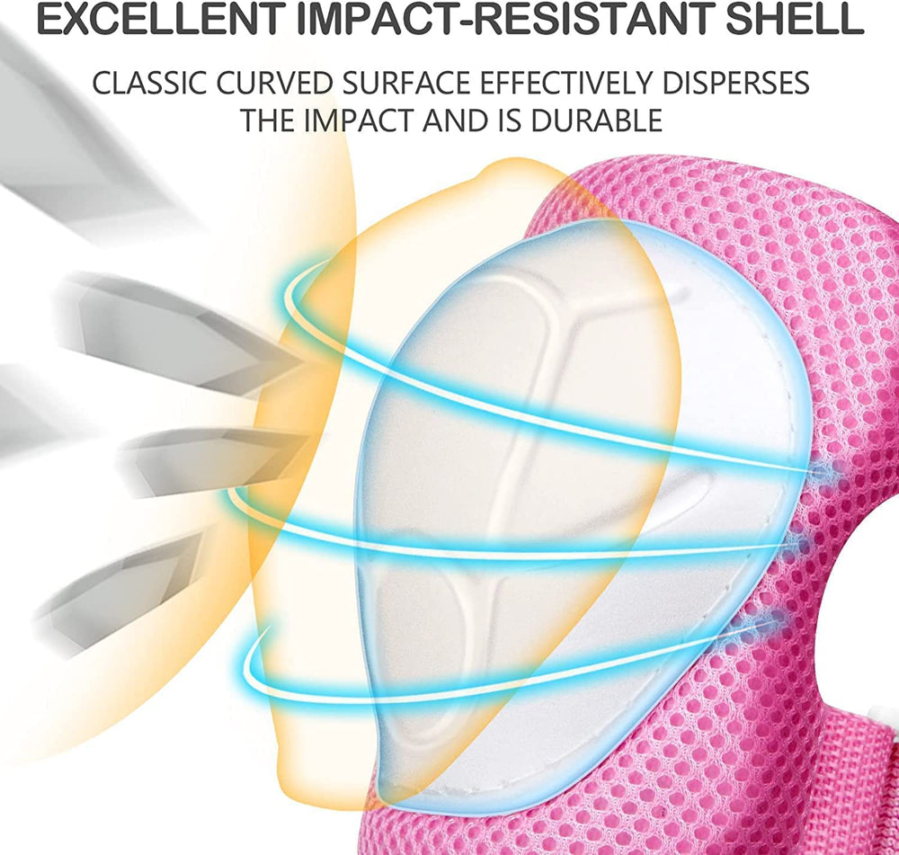 TCCVANAS elbow pads support joints during outdoor play and athletics.