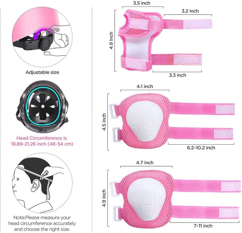TCCVANAS wrist guards help prevent scrapes while learning new tricks.