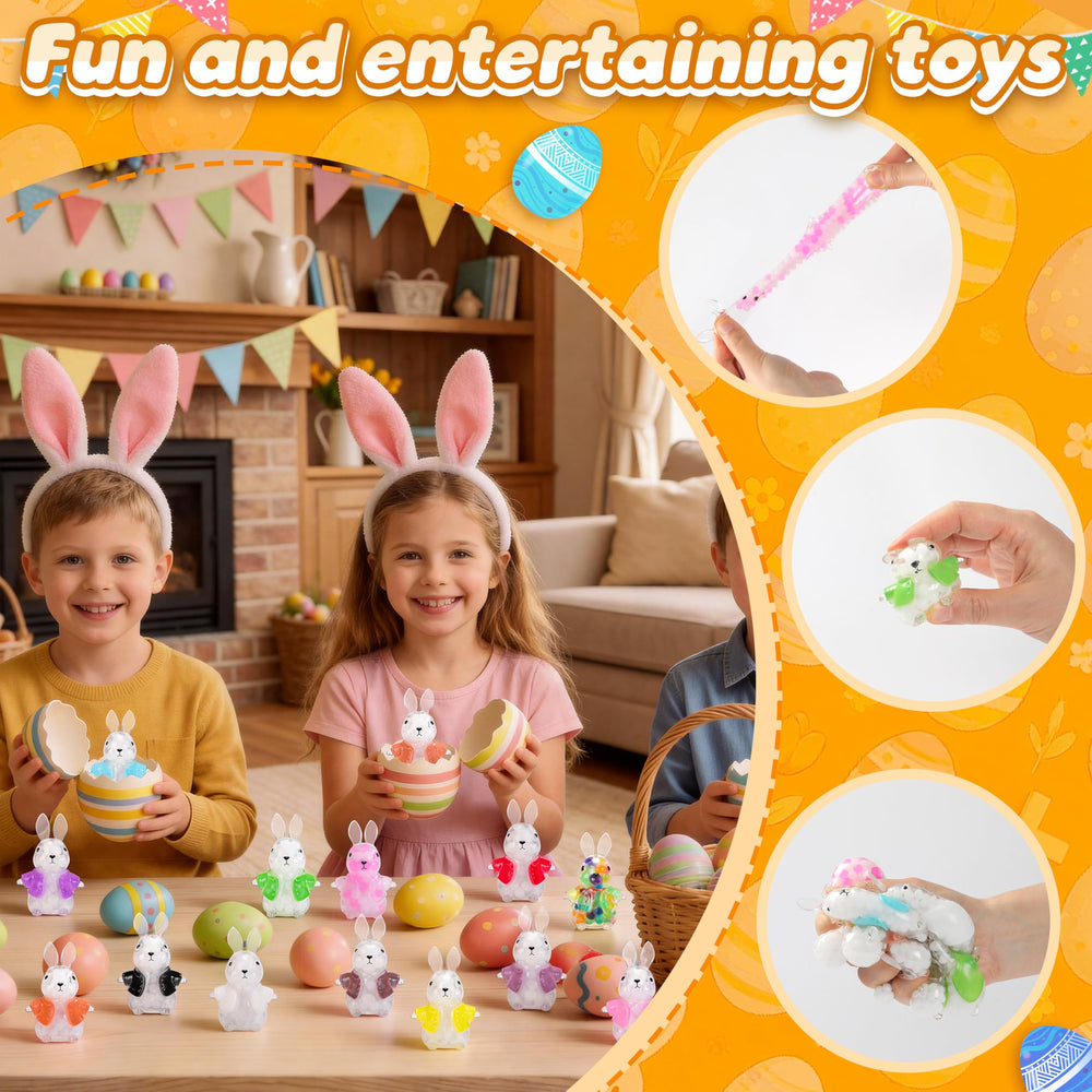 TCRDDQF sensory bunny squishies promote focus during activities