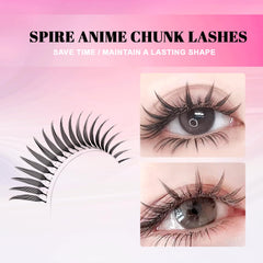 TDANCE Lightweight synthetic fibers provide all-day lash comfort