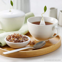 Tea Forte amber hue sugar crystals for baking and dessert decor