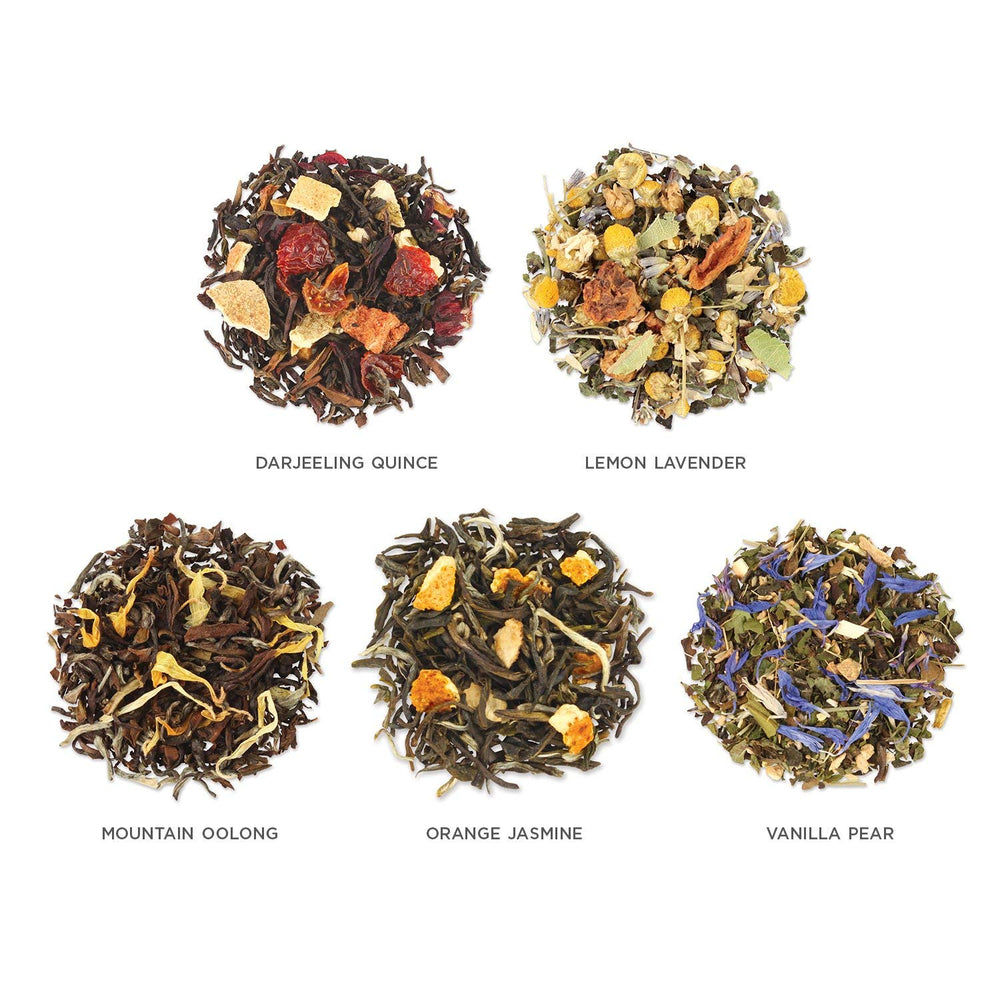 Tea Forte Lemon Lavender pouch offering bright citrus with floral lift