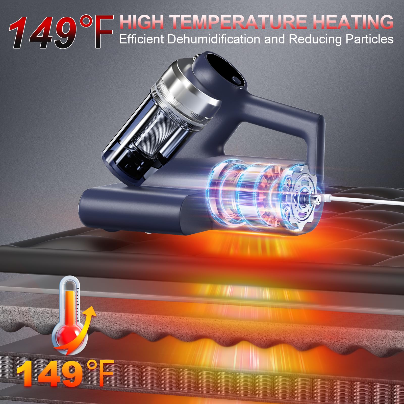 Teant dual anion and UV-C action enhances surface cleaning with safety sensors