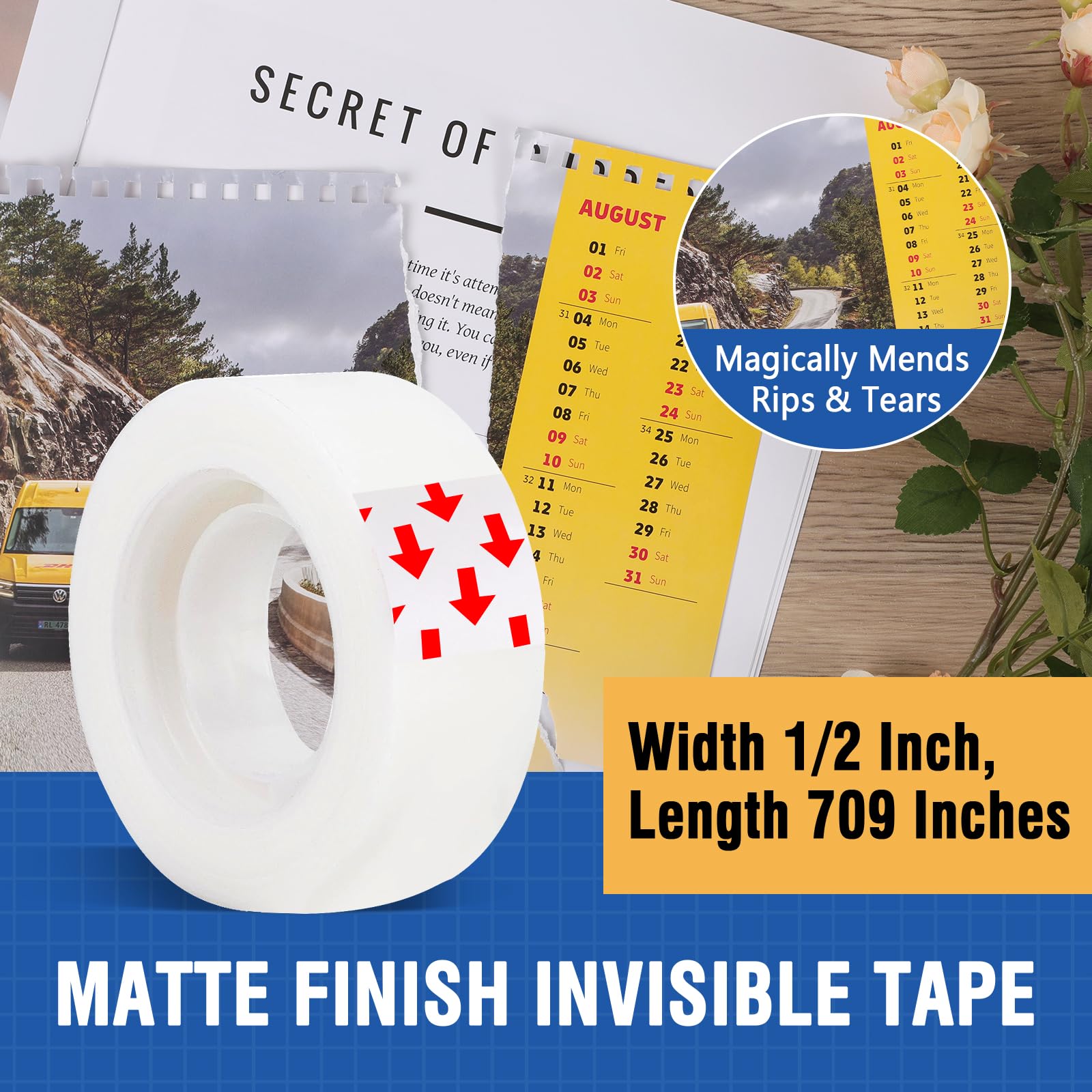 TEAWOO kit supporting spine and page repairs with archival adhesive