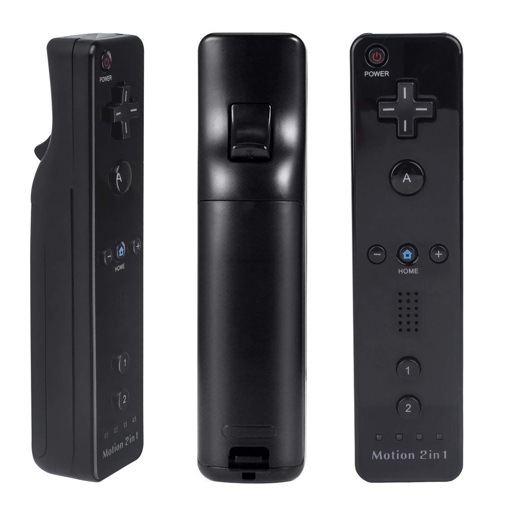 TechKen Motion Plus Wii remote two-pack pack shot highlighting value and quick setup