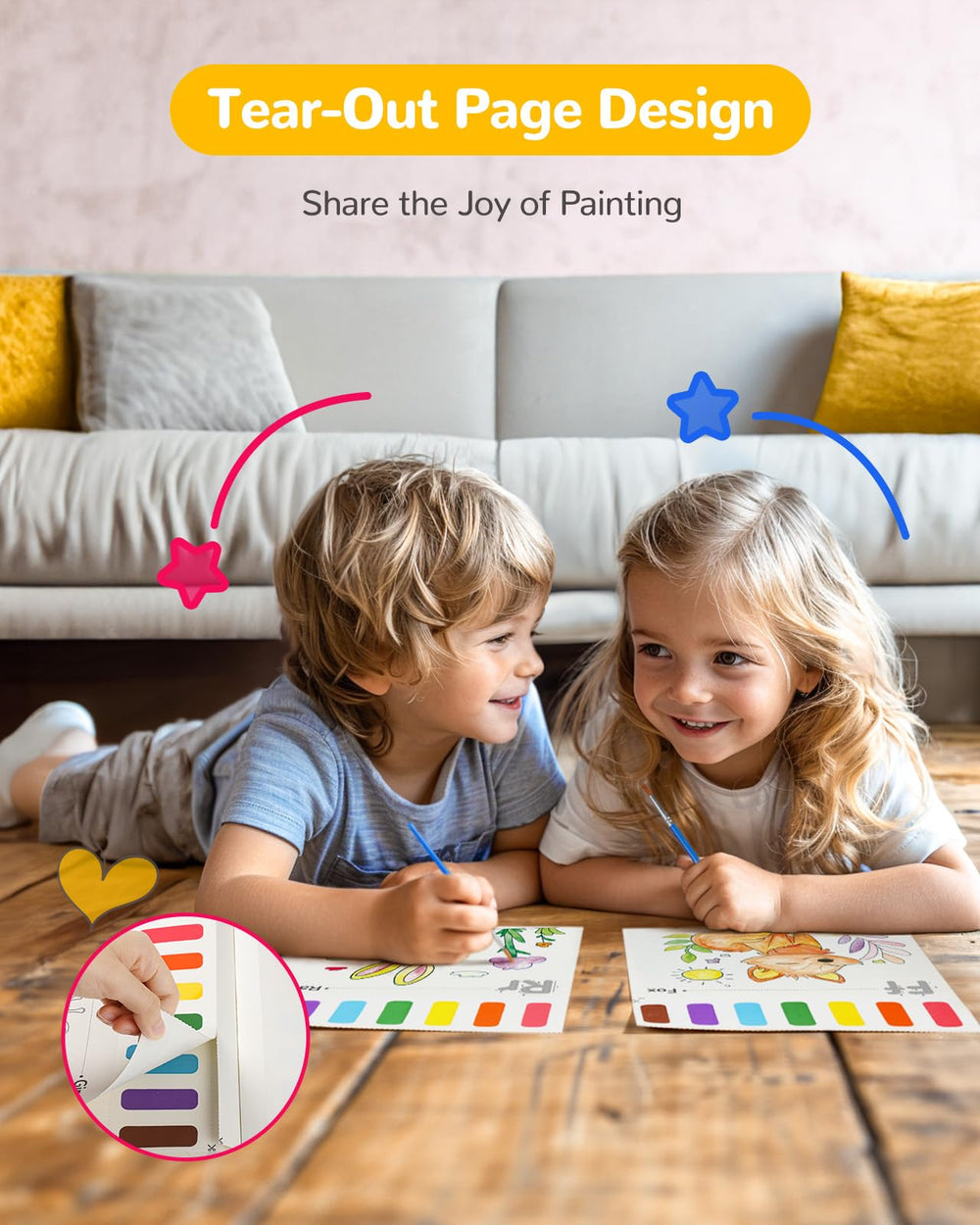 TECJOE gift arts and crafts toy offers versatile creative fun for kids.