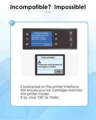 TECKKIN 64XL pack contents—one black and one color cartridge for easy replacement.