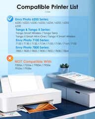 TECKKIN HP 64XL compatibility list—broad HP Envy Photo support for versatile printing tasks.