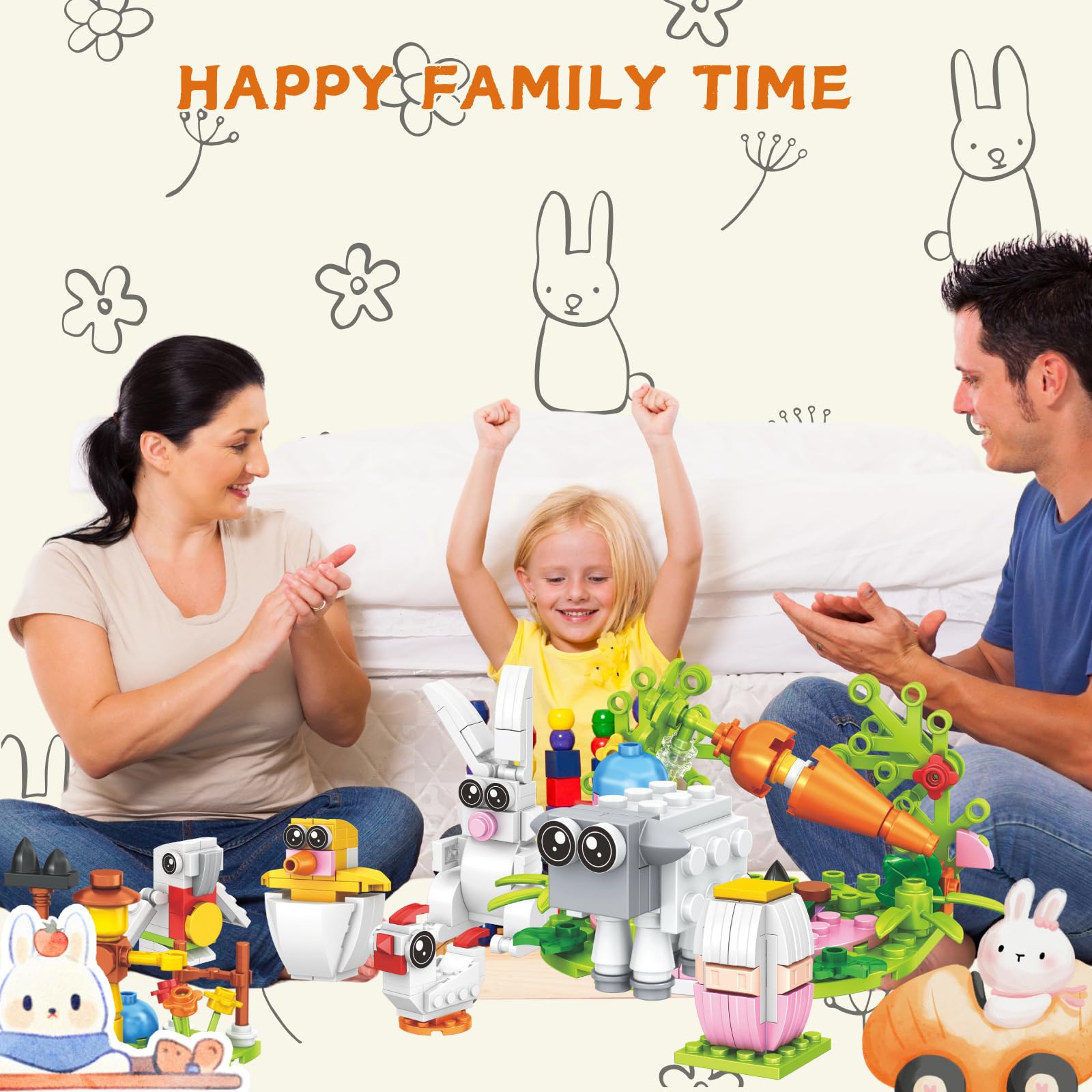 Tecnobicho STEM 12in1 ABS plastic materials ensure durable, safe building for repetitive play.