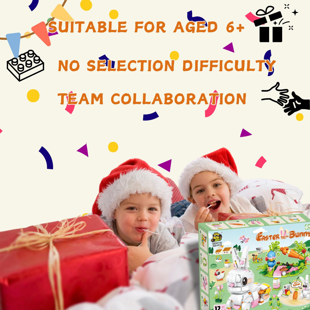Tecnobicho STEM 12in1 kid-assembly action shows kids crafting multiple mini models.