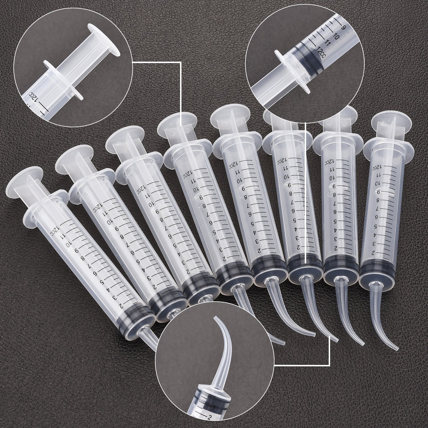 TecUnite 8-pack syringes included for versatile home use and sharing.