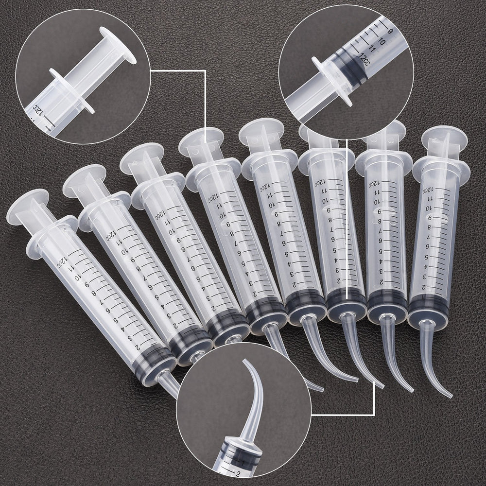 TecUnite 8-pack syringes included for versatile home use and sharing.