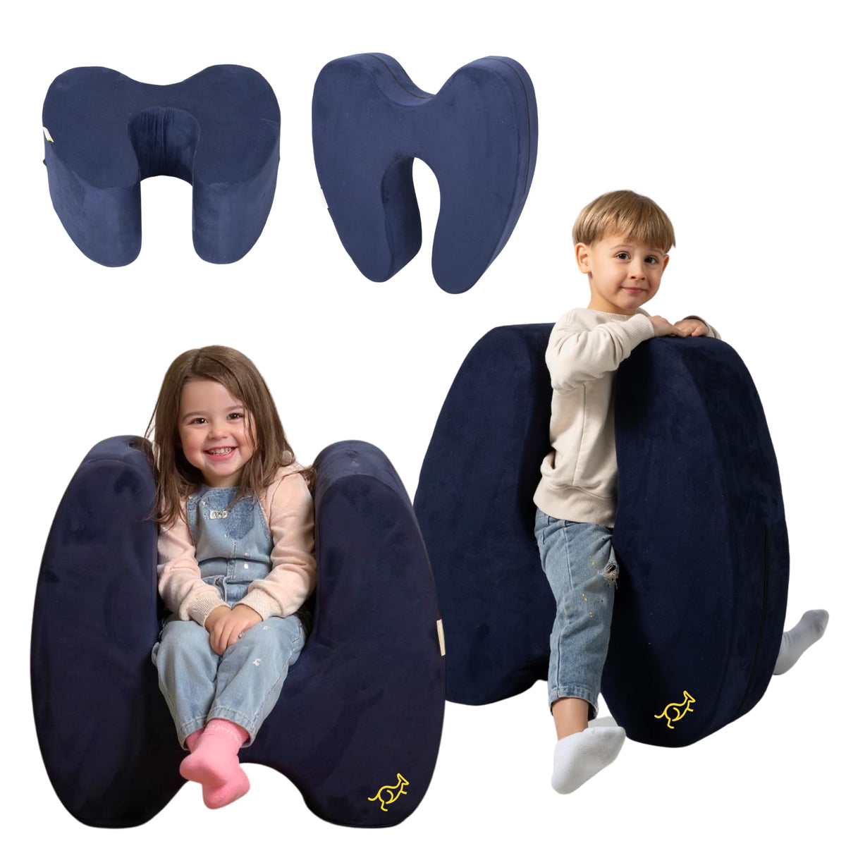 TED KANGAROO Sensory Soft Squeeze Seat hug supports calm and focus during quiet time.