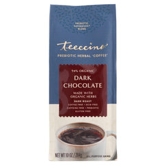 Teeccino acid-free formula supports gentle digestion and dairy-free enjoyment.