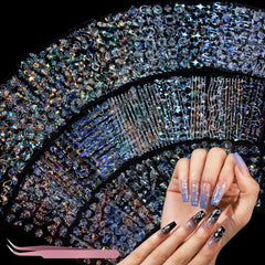 Teenitor Aurora nail stickers star design for a shimmering manicure
