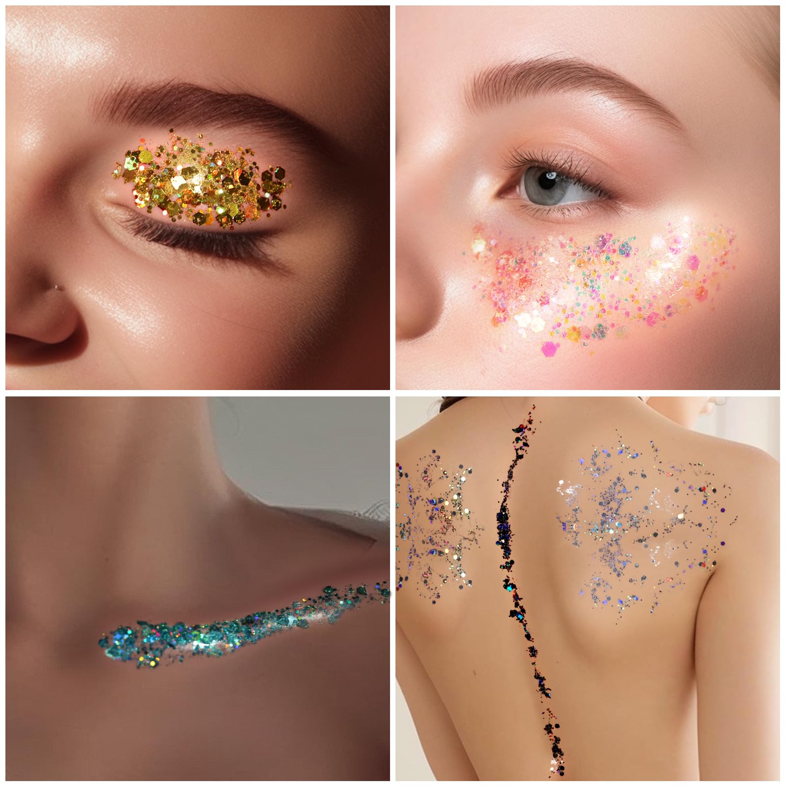 Teenitor glitter gel removal is easy with soap and warm water.