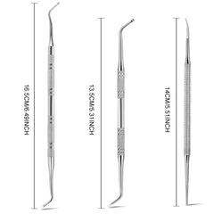 Teenitor ingrown toenail lifter angled to lift corners for easier removal.