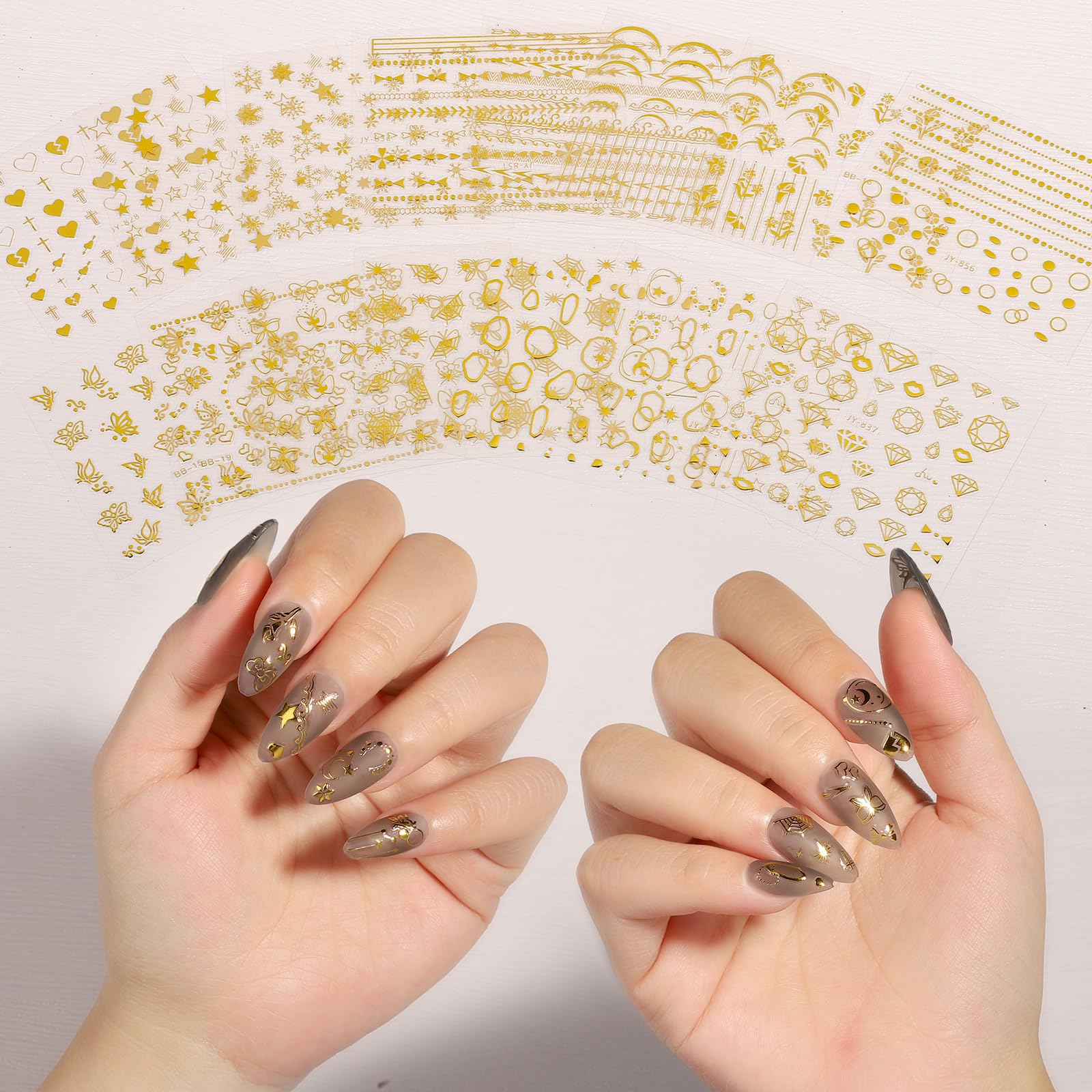 Teenitor nail art brushes for precise lines and dots