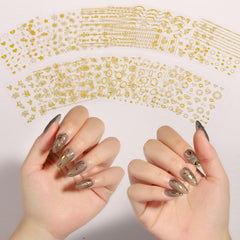 Teenitor nail art brushes for precise lines and dots