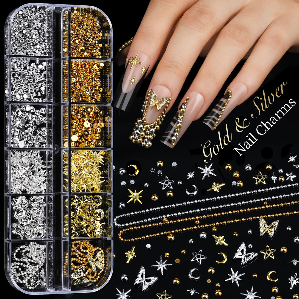 Teenitor nail art stickers sheets add decorative options to enhance designs.