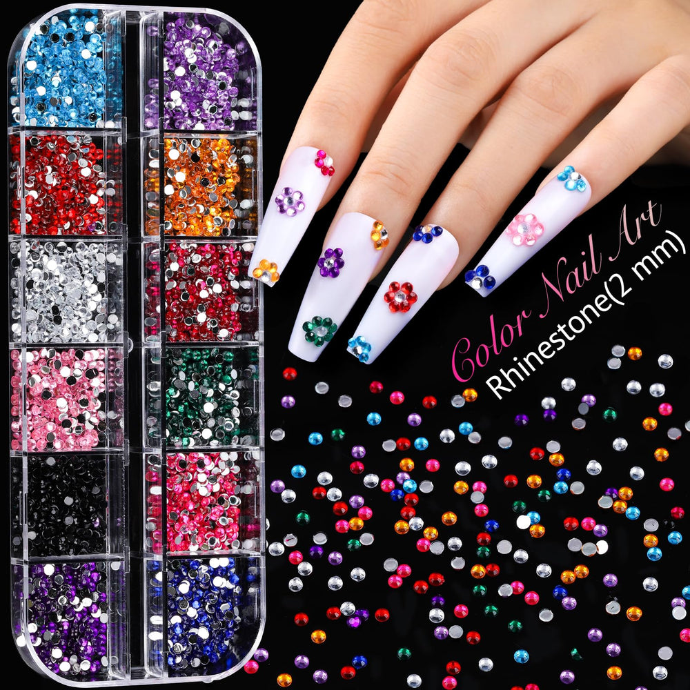 Teenitor nail dotting tools set enables varied dot sizes for dots and patterns.
