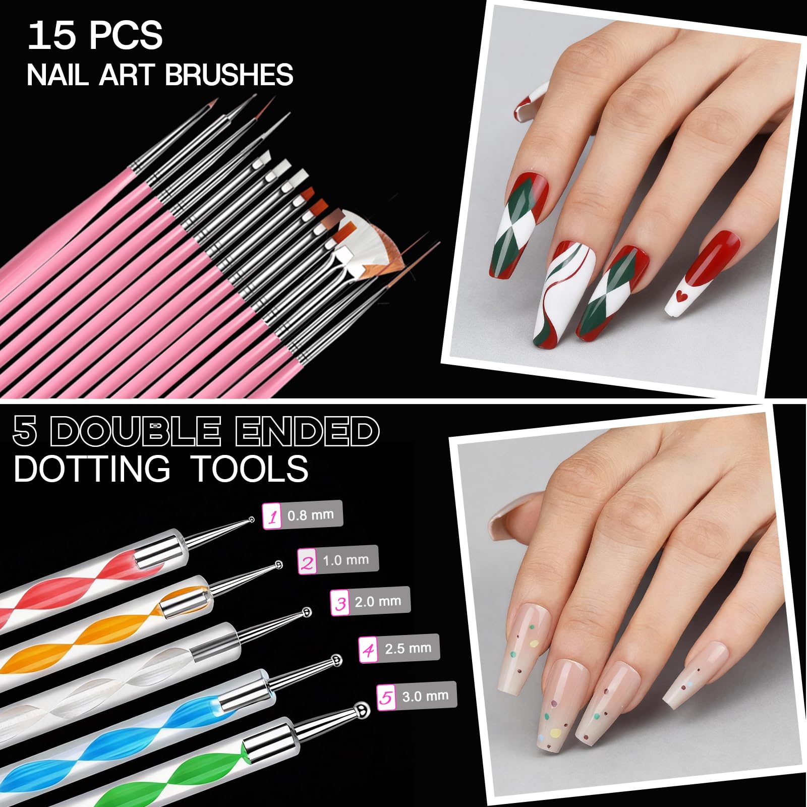 Teenitor nail file and buffer offer smoothing and shaping for clean tips.