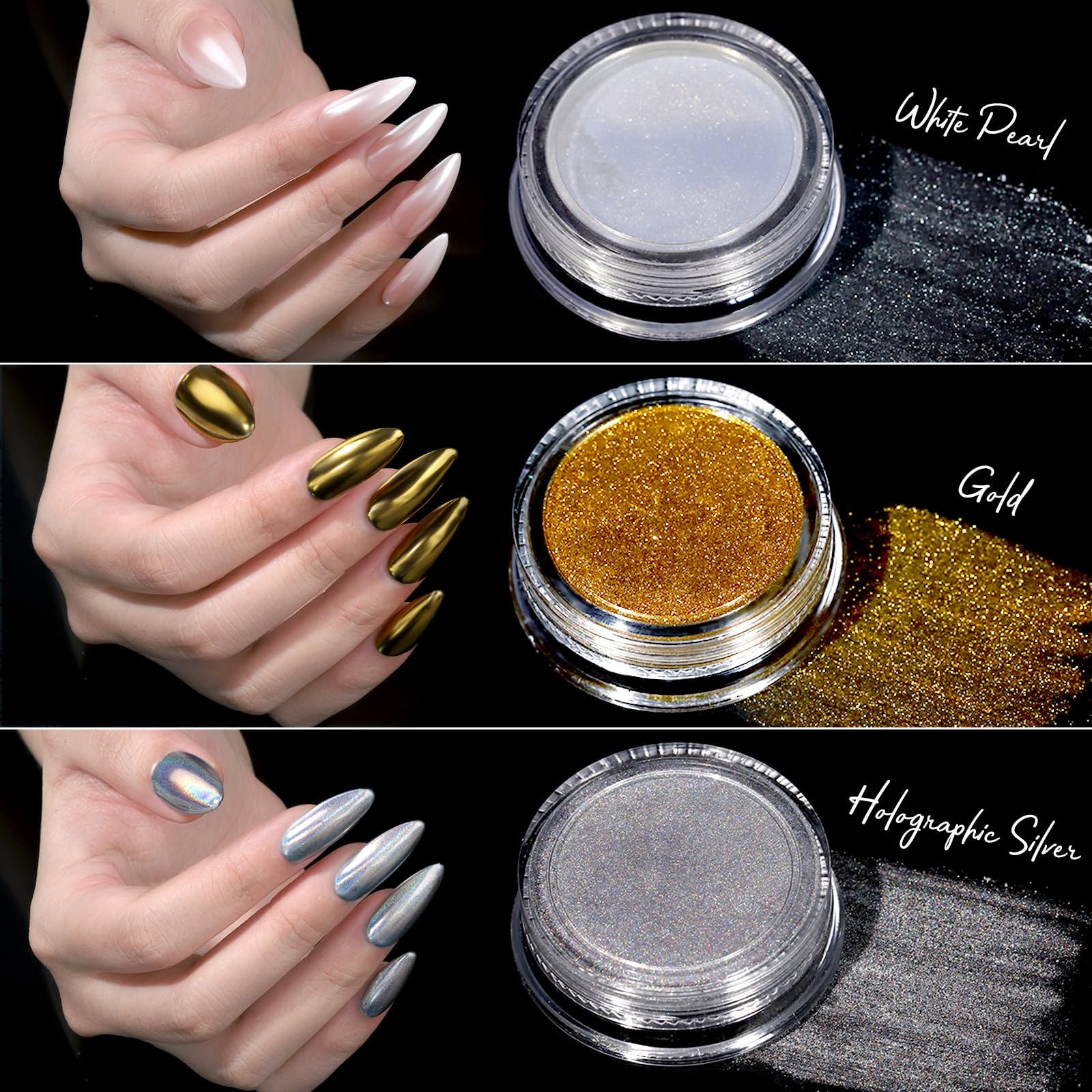 Teenitor nail gems and pearls set for elegant accents
