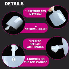 Teenitor 2g nail glue trio for secure adhesion