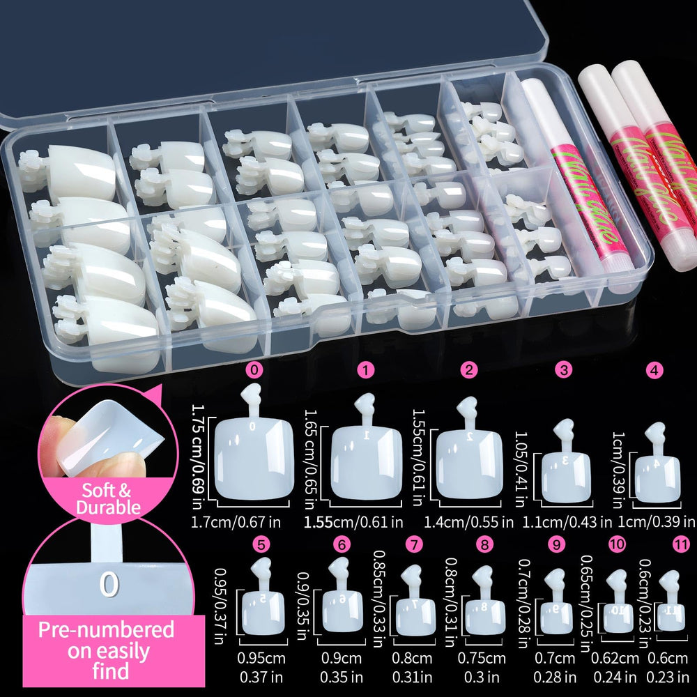 Teenitor sponge toe separator set to keep toes apart during application