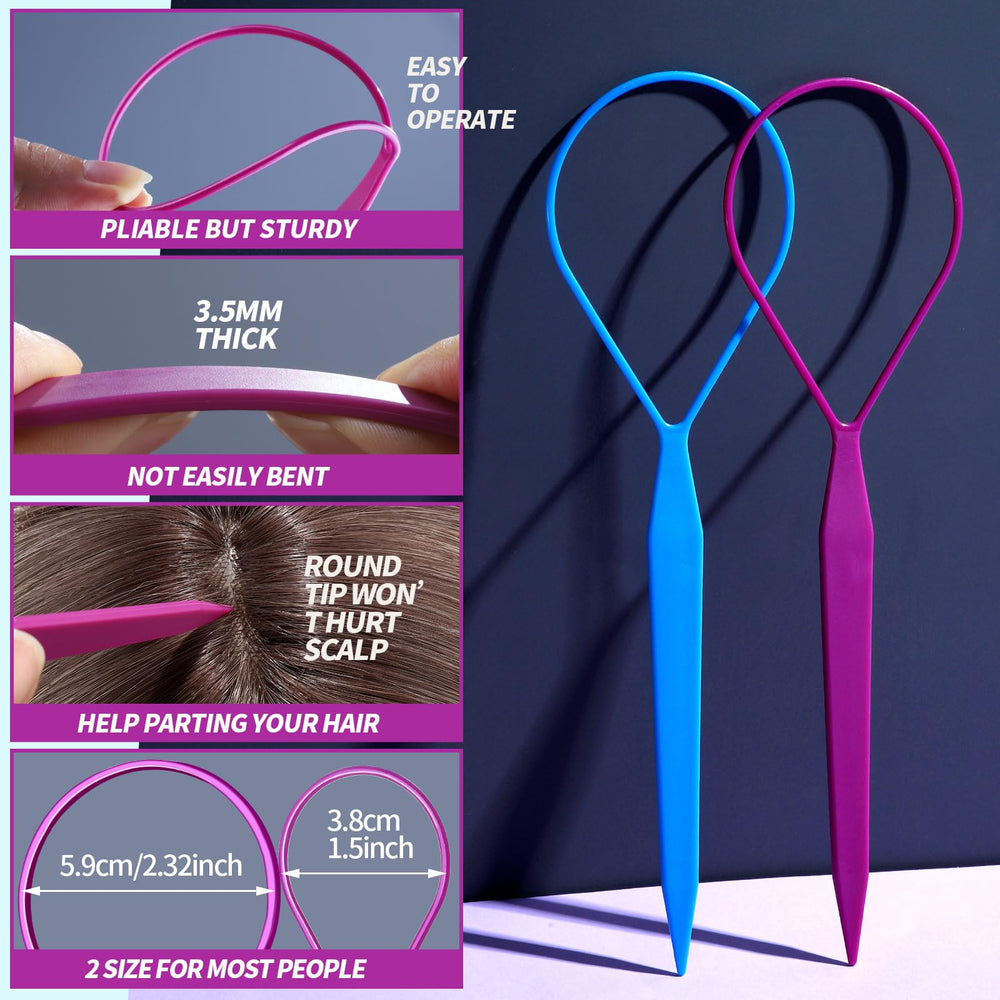 Teenitor Turvy Styling Tool in action for elegant updos.