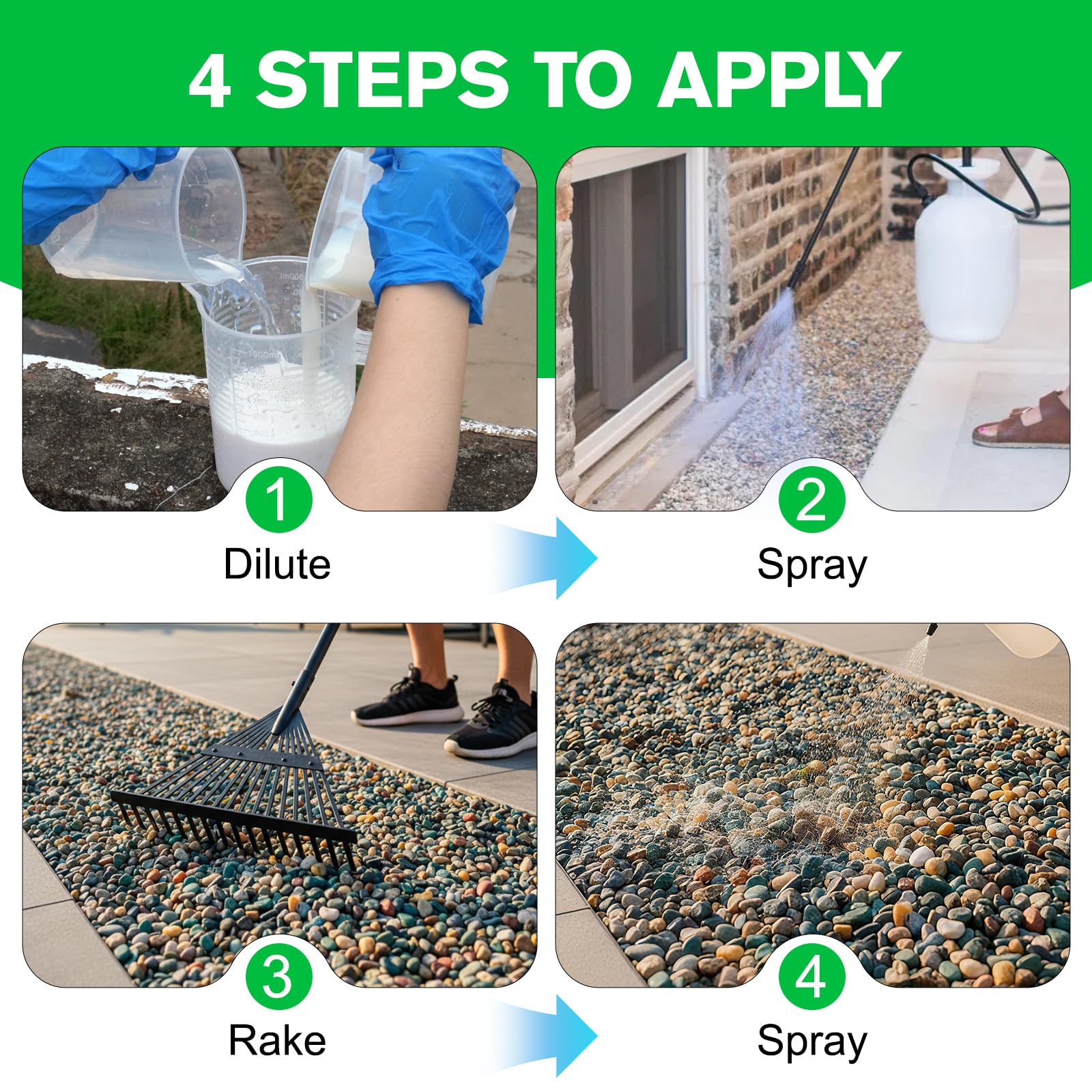 Teexpert rubber mulch binding example showing neat landscape finish.