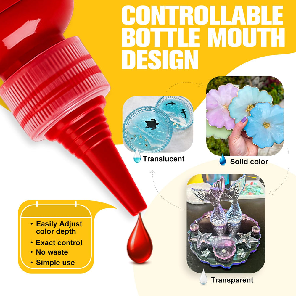 Teexpert Pigment Paste white dye for clean, opaque accents in resin
