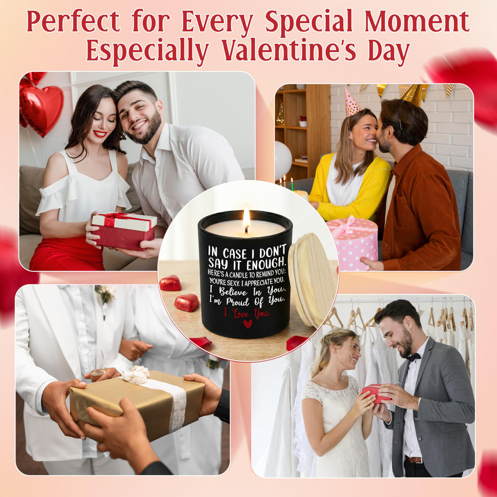 TEEZWONDER Romantic couple candle ideal for celebrations