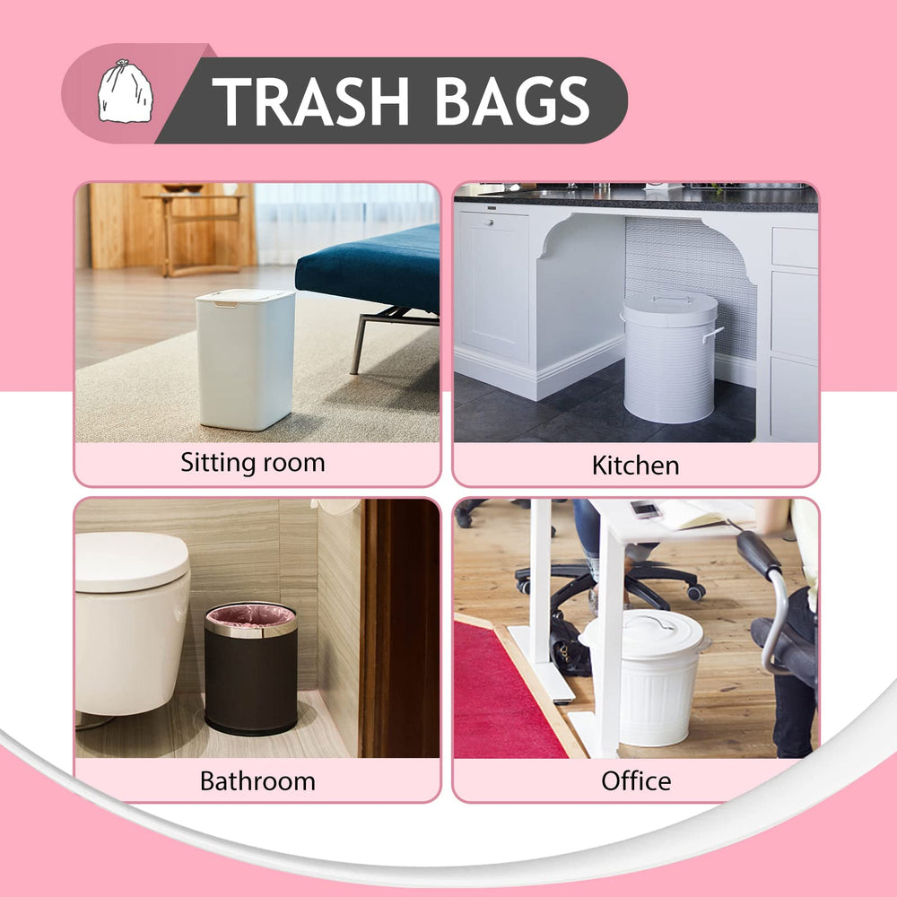 Teivio small trash can fit for compact spaces