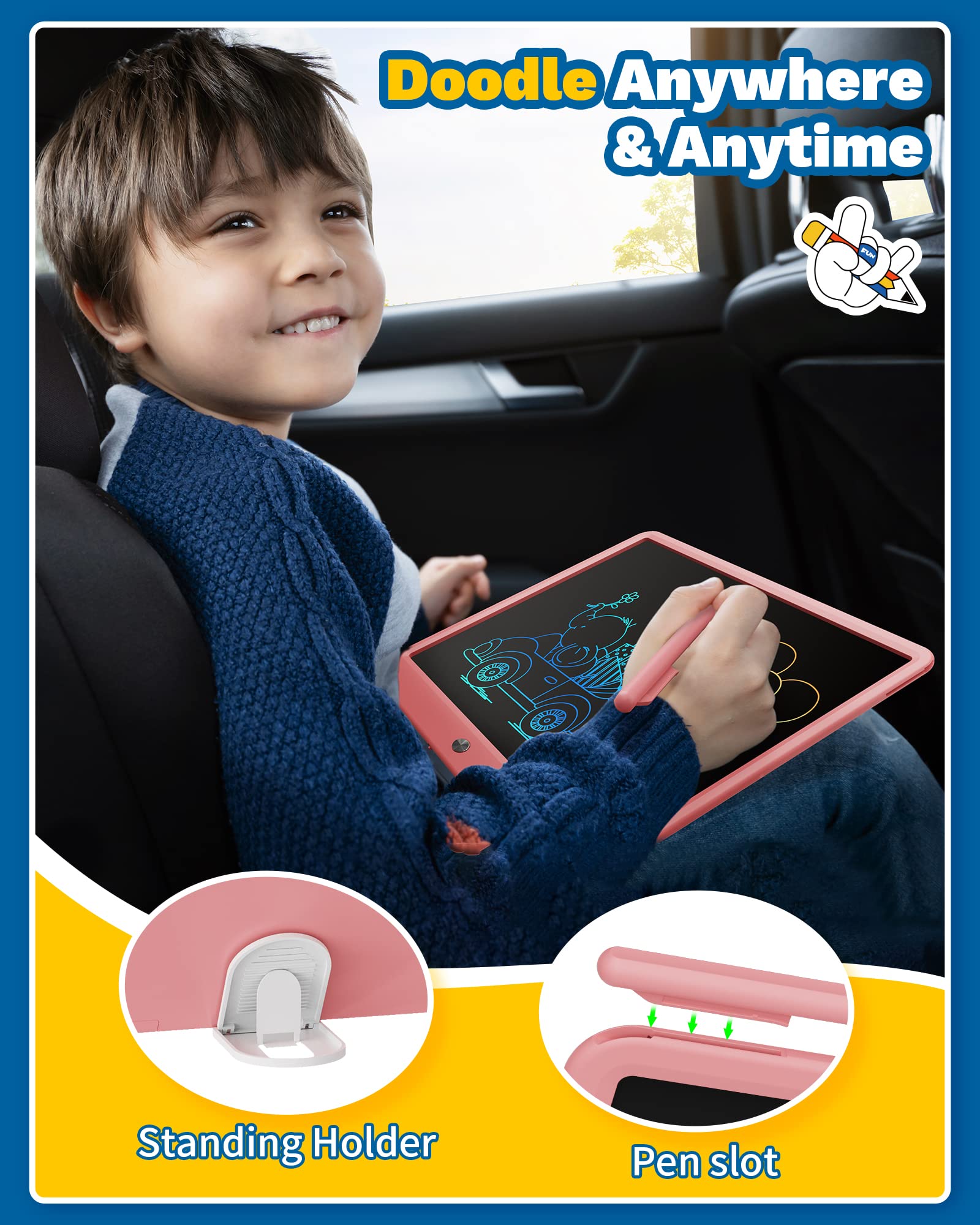 TEKFUN eco-friendly reusable tablet reduces paper waste daily.
